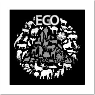 ECO or EGO - ECONOMIC or EGOISTIC Posters and Art